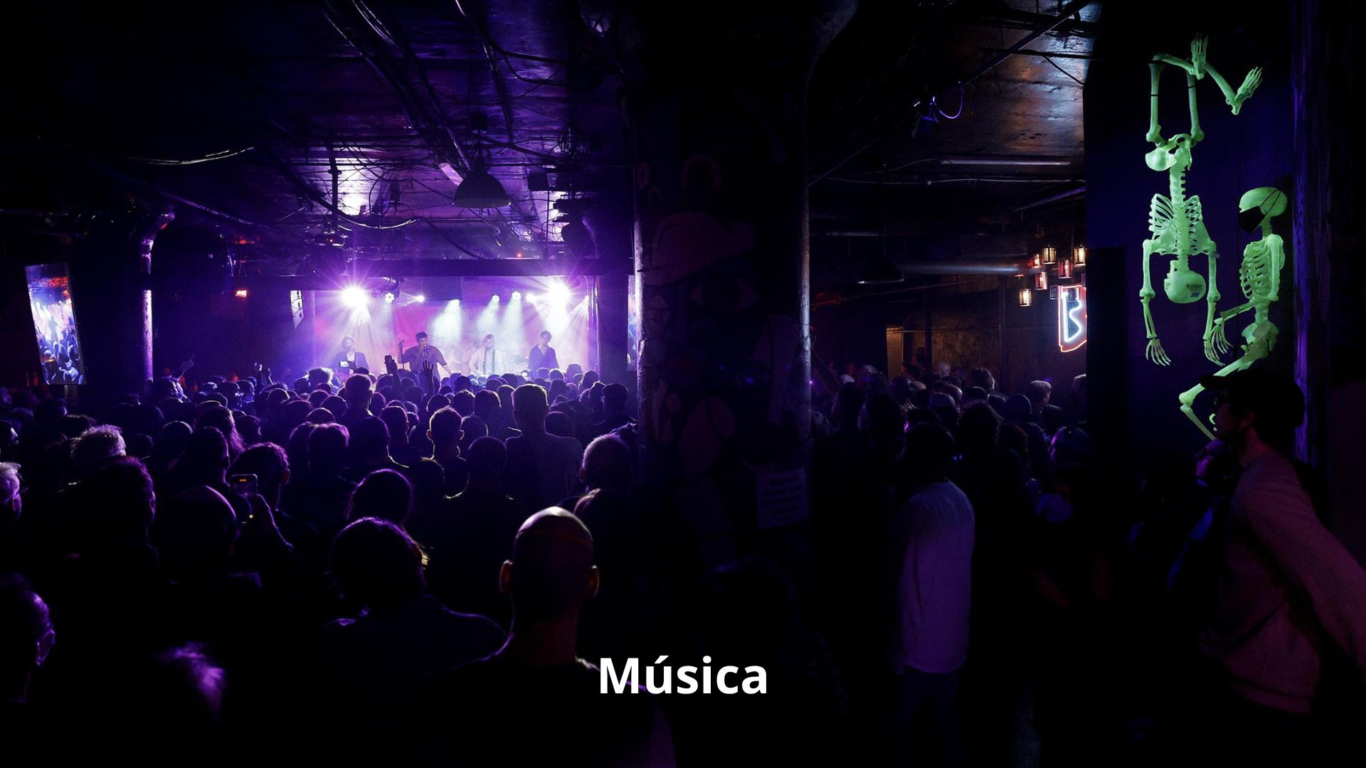 Un concert a una sala mitjana plena de públic